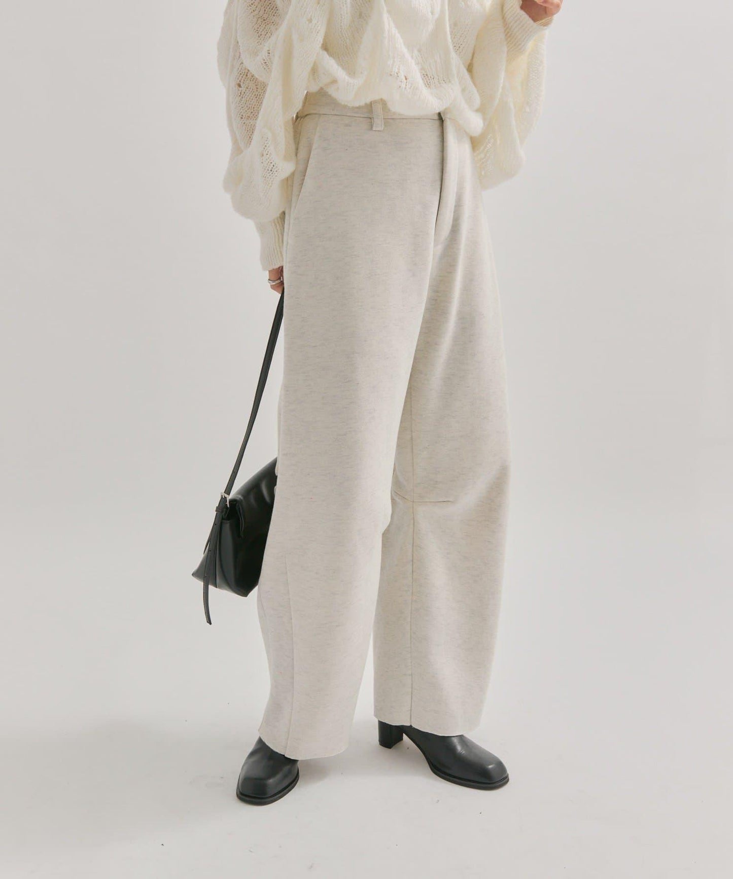 【EC限定】加絨彎曲運動褲