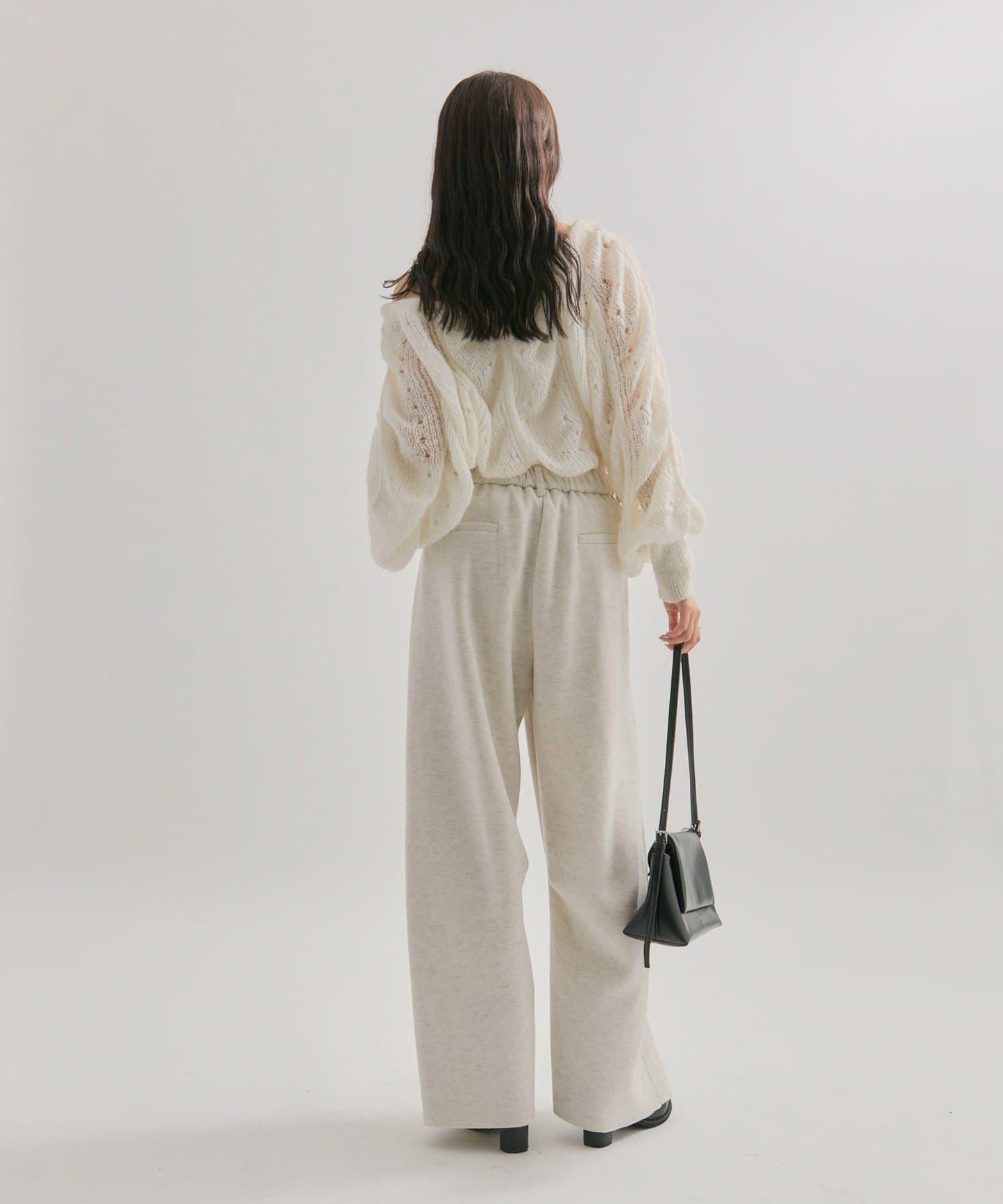 【EC限定】加絨彎曲運動褲