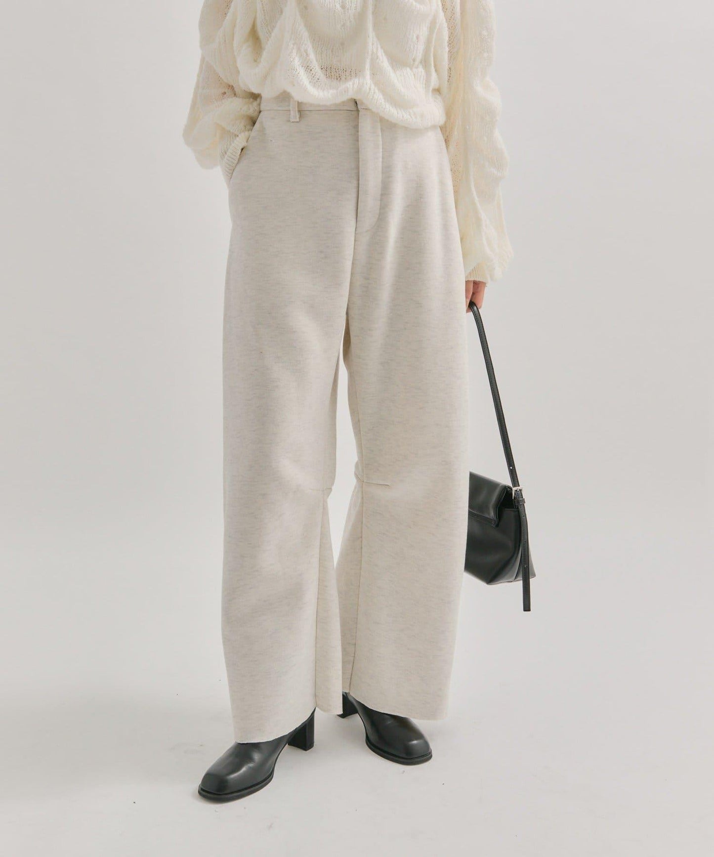 【EC限定】加絨彎曲運動褲