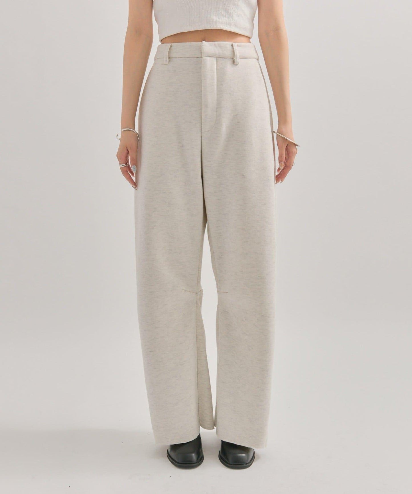 【EC限定】加絨彎曲運動褲