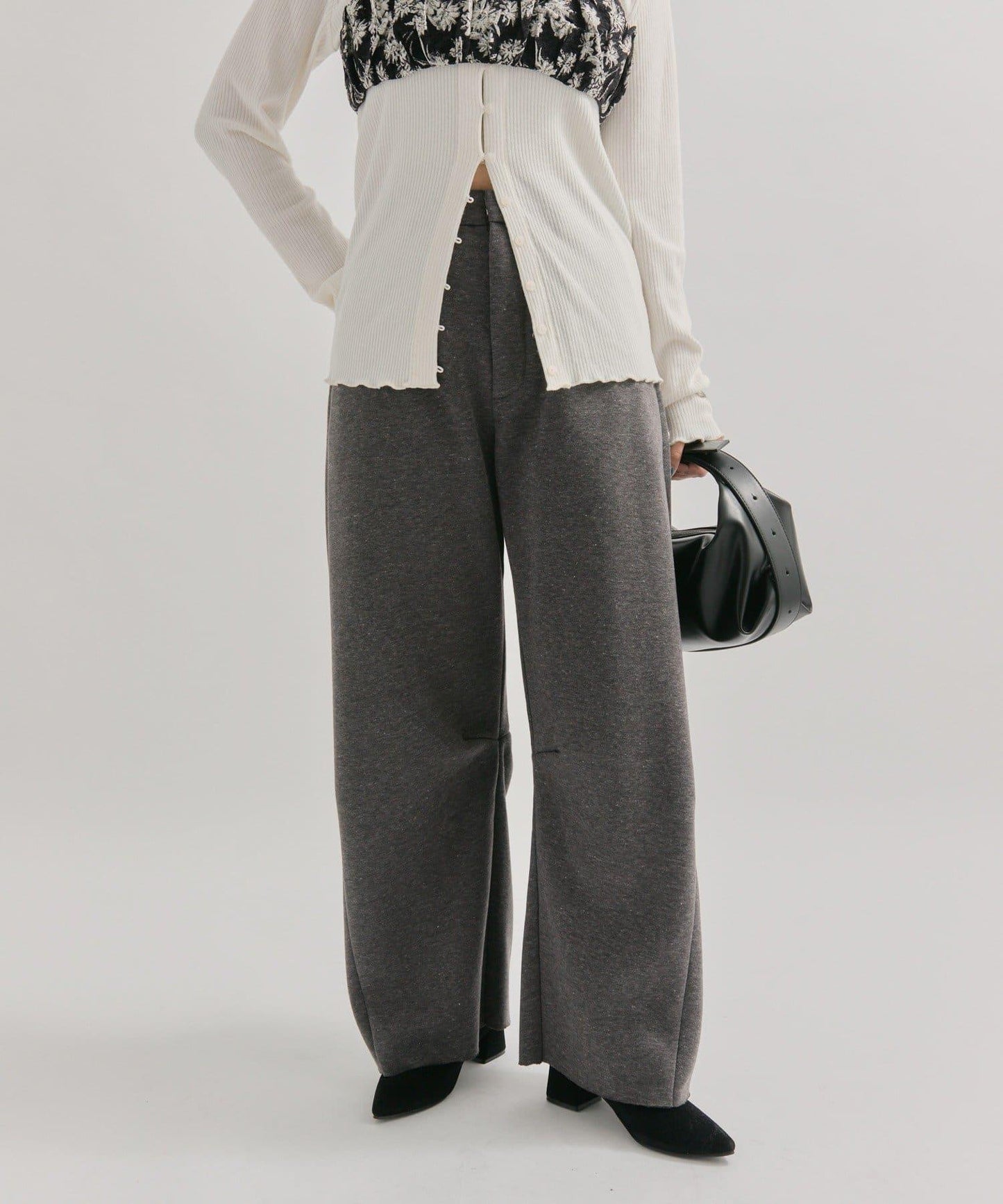 【EC限定】加絨彎曲運動褲