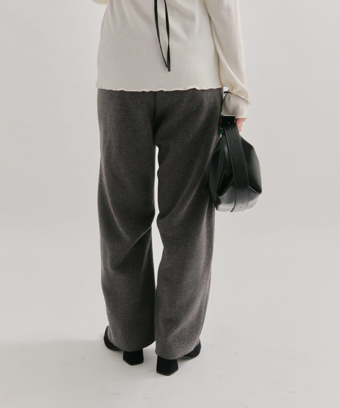 【EC限定】加絨彎曲運動褲