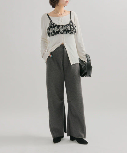 【EC限定】加絨彎曲運動褲