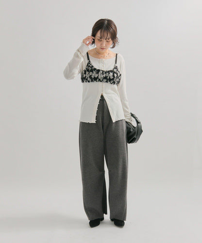 【EC限定】加絨彎曲運動褲