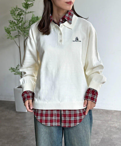 【ASUKA's企畫】假兩件拼接POLO衫