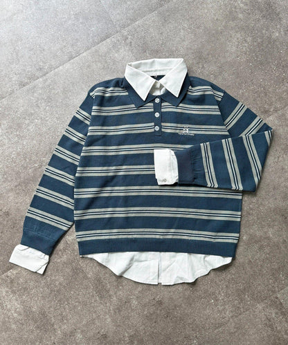 【ASUKA's企畫】假兩件拼接POLO衫