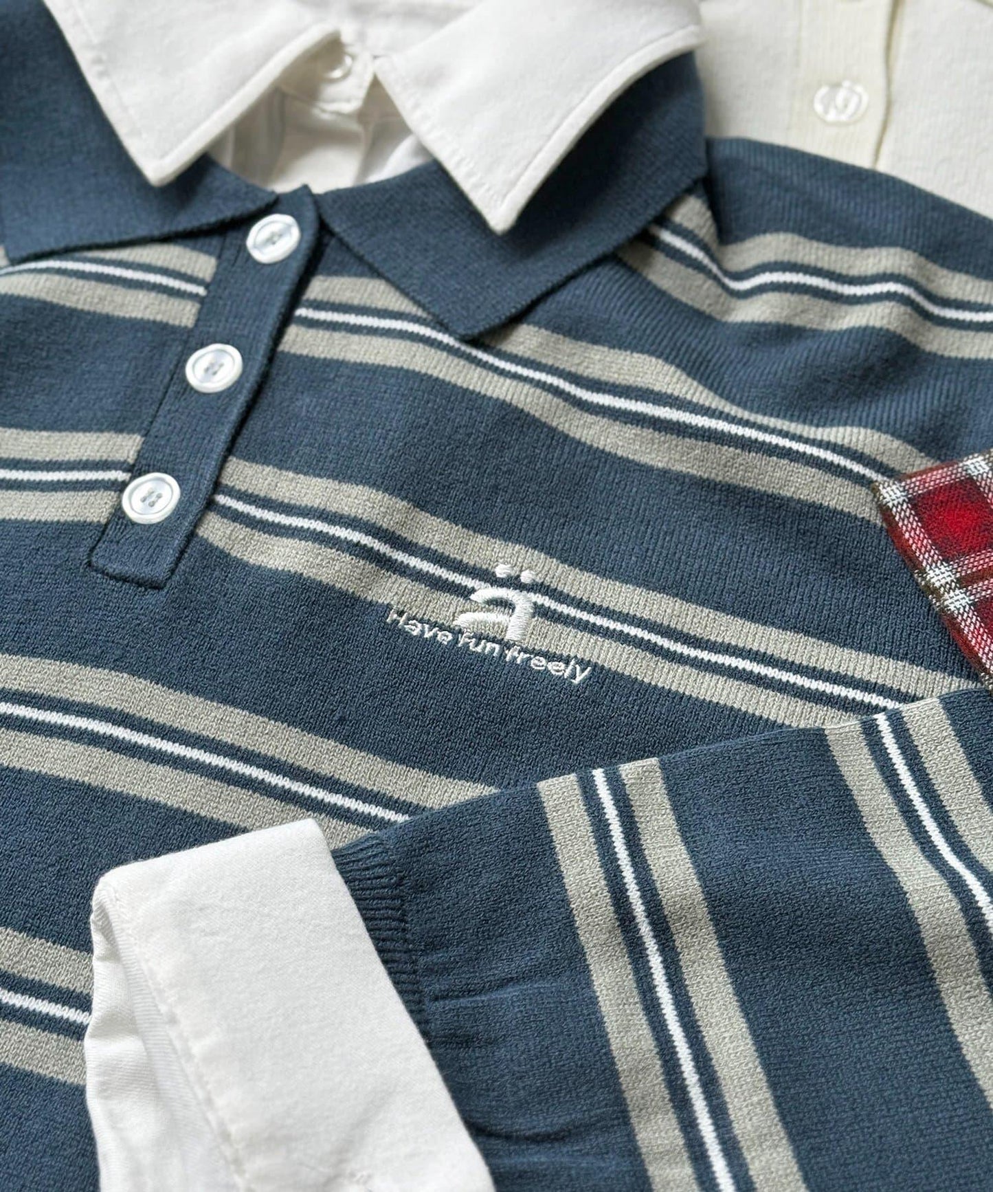 【ASUKA's企畫】假兩件拼接POLO衫