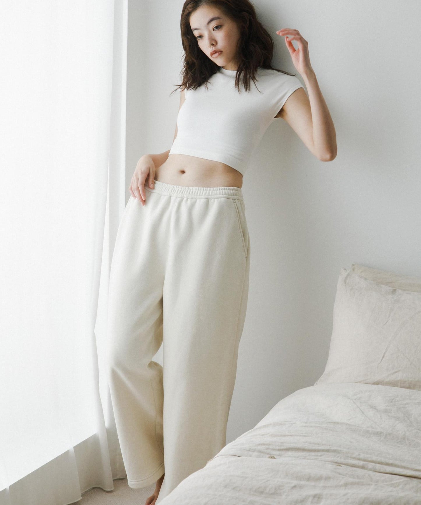 『聯名』THOUSAND MILE×URBAN RESEARCH 針織抓絨長褲