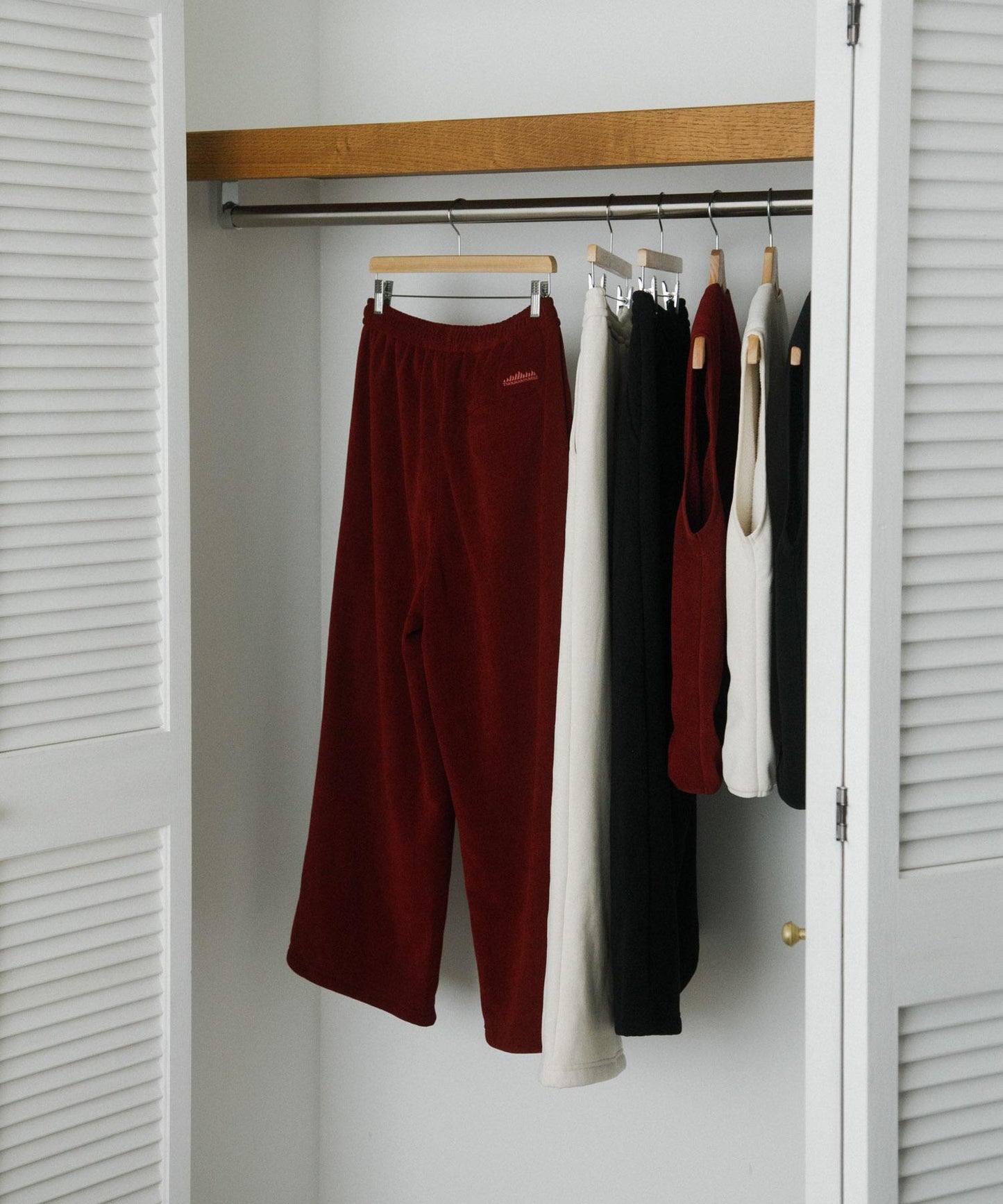 『聯名』THOUSAND MILE×URBAN RESEARCH 針織抓絨長褲