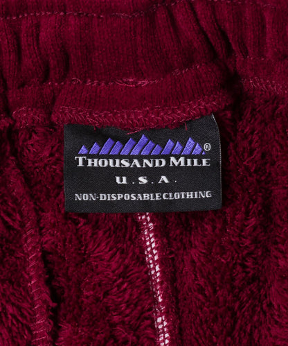 『聯名』THOUSAND MILE×URBAN RESEARCH 針織抓絨長褲