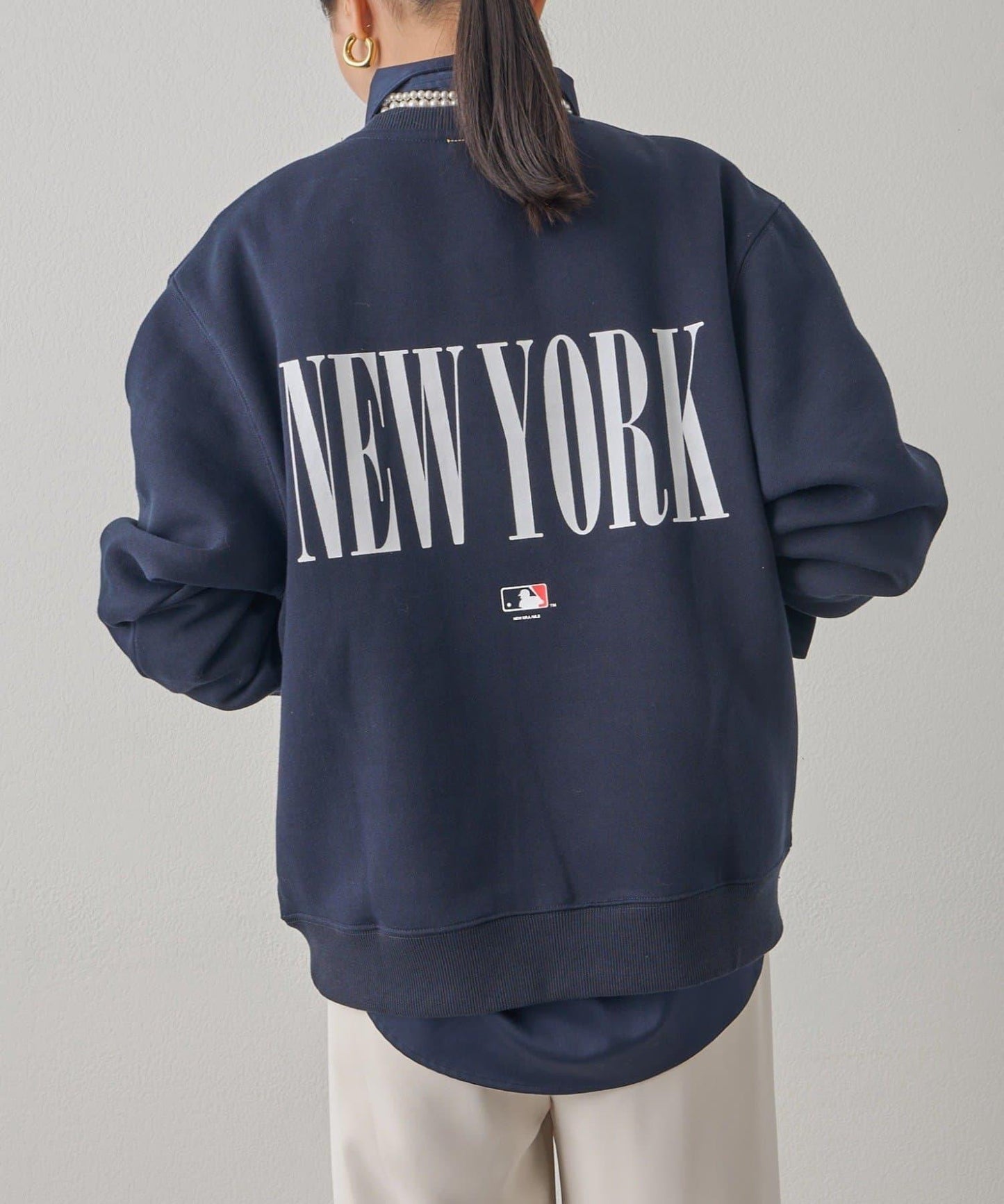 【NEW ERA】OS圓領衛衣