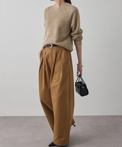 亮片針織套頭衫