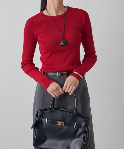 基礎款圓領針織衫