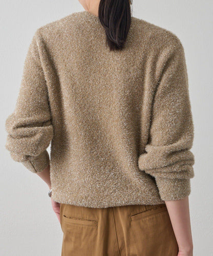 亮片針織套頭衫