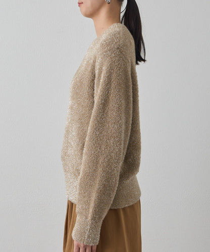 亮片針織套頭衫