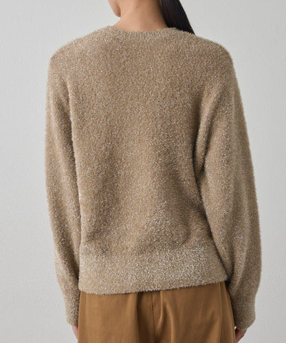 亮片針織套頭衫