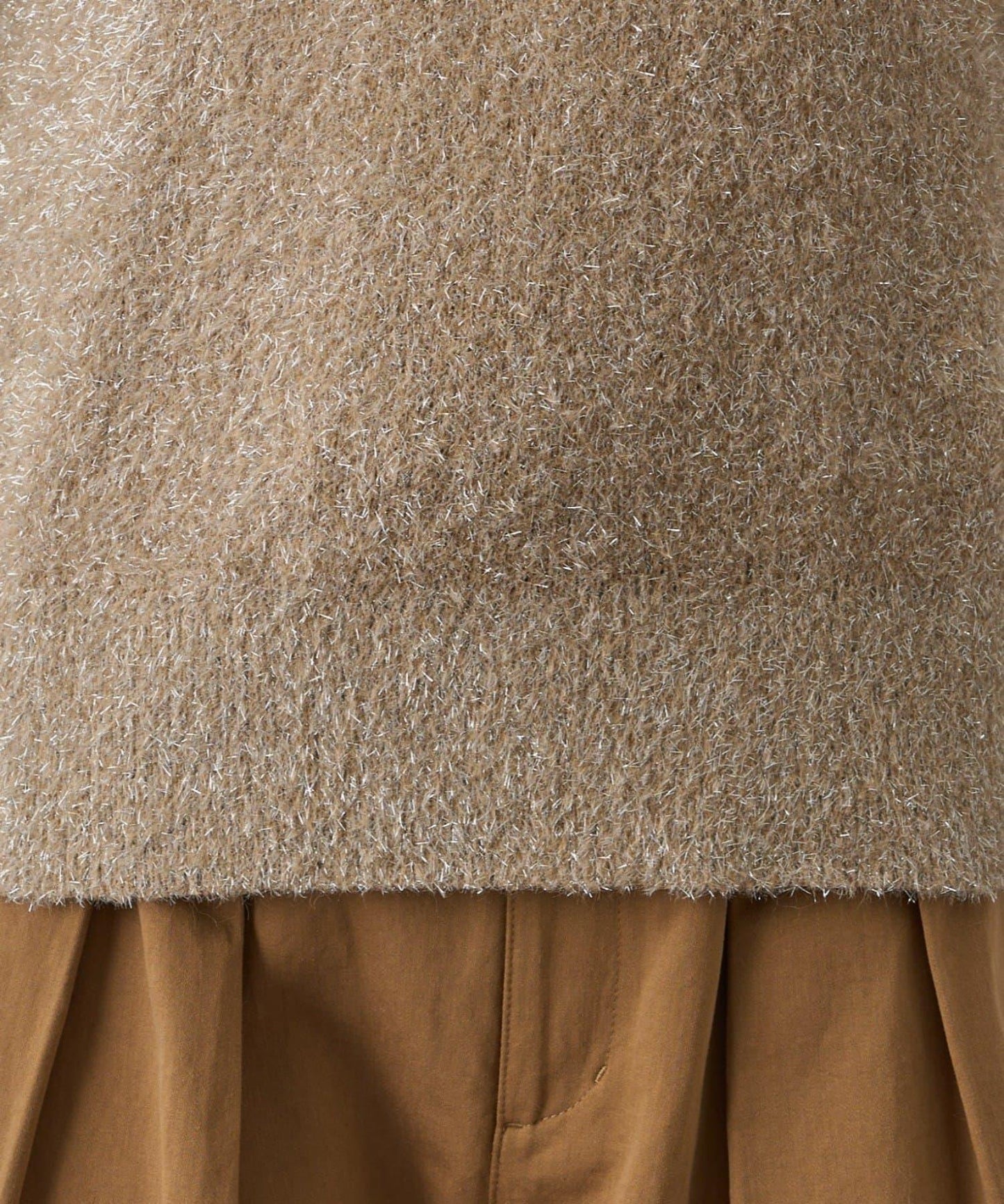 亮片針織套頭衫