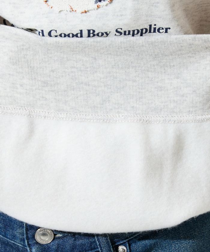 毛圈繡狗狗&貓咪衛衣套頭衫