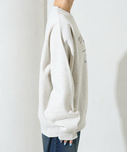 毛圈繡狗狗&貓咪衛衣套頭衫