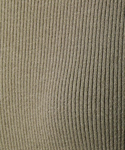 吸溼發熱羅紋圓領針織套頭衫