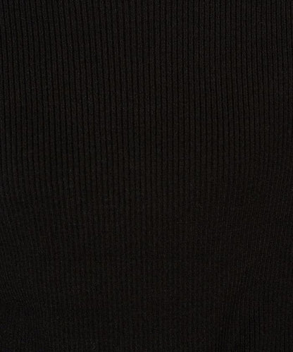 吸溼發熱羅紋圓領針織套頭衫