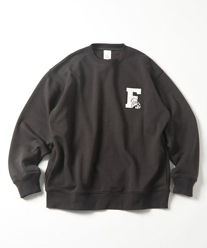 tombonia 聯名 足球主題 背部印花 圓領衛衣