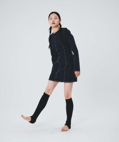 柔軟環形及膝襪