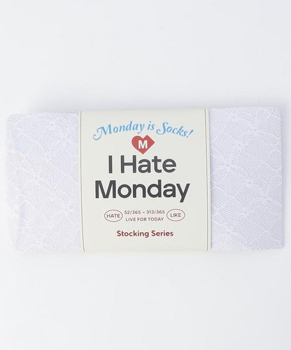 花卉提花蕾絲襪