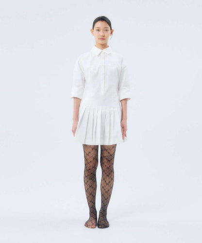 花卉提花蕾絲襪