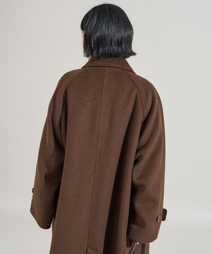 ＜有小個子尺碼＞羊毛長款大衣