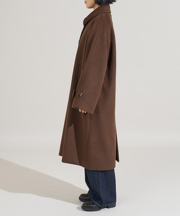 ＜有小個子尺碼＞羊毛長款大衣