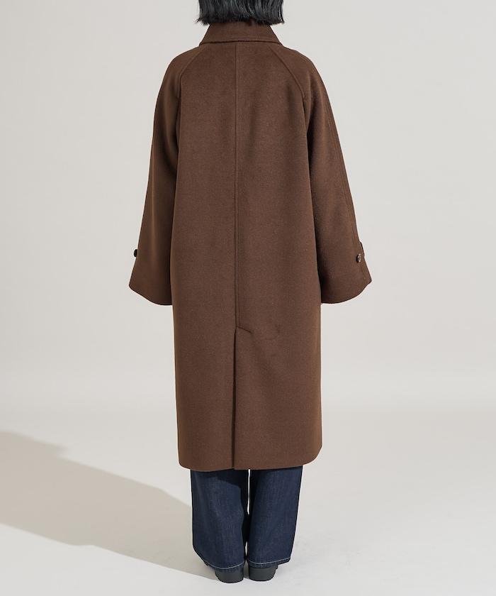 ＜有小個子尺碼＞羊毛長款大衣