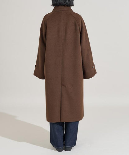 ＜有小個子尺碼＞羊毛長款大衣