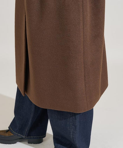 ＜有小個子尺碼＞羊毛長款大衣