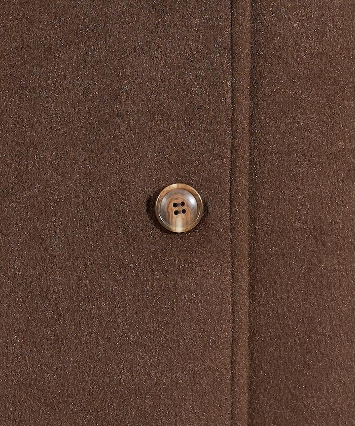 ＜有小個子尺碼＞羊毛長款大衣