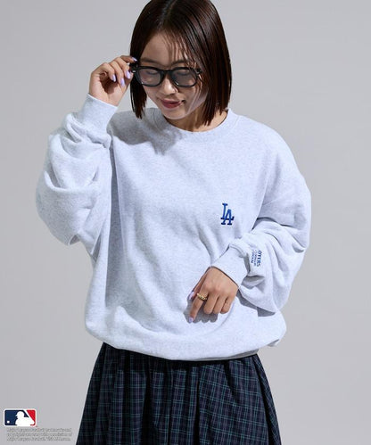 MLB 刺繡圓領衛衣