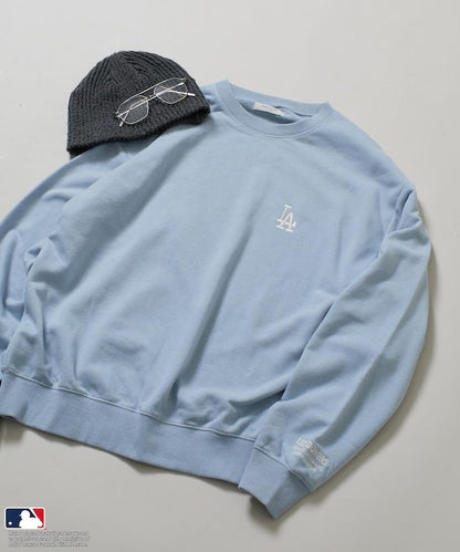 MLB 刺繡圓領衛衣