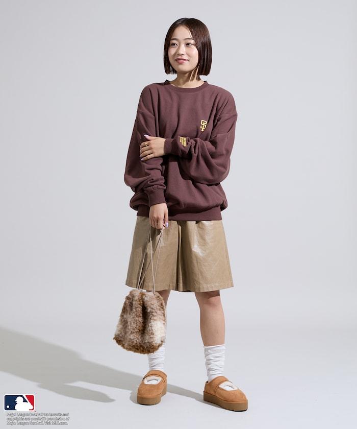 MLB 刺繡圓領衛衣