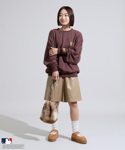 MLB 刺繡圓領衛衣