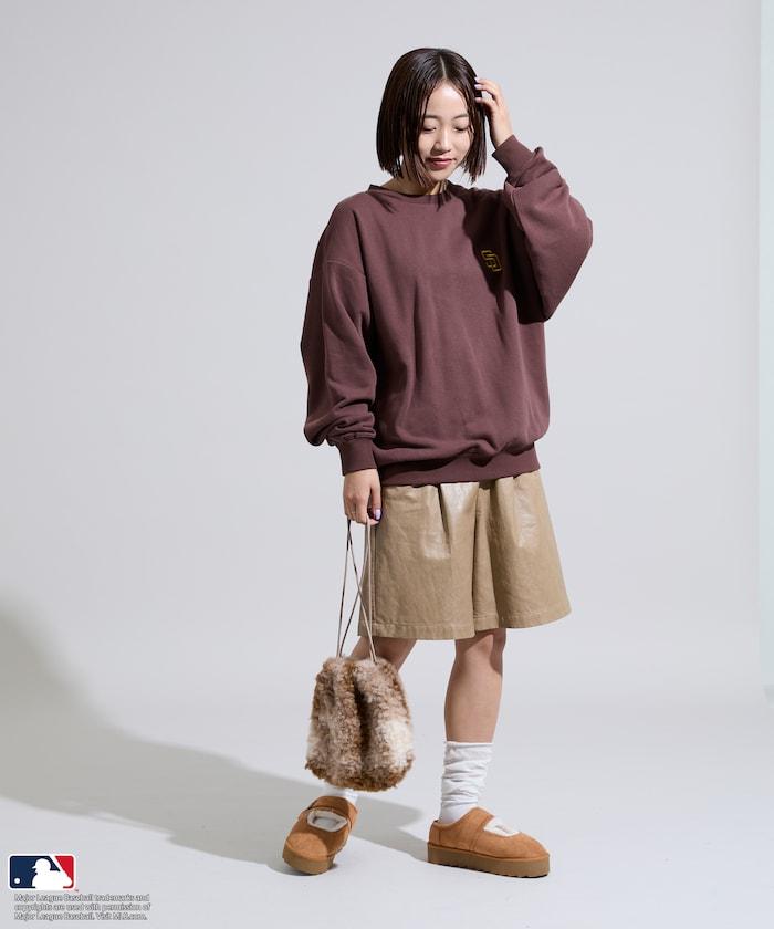 MLB 刺繡圓領衛衣