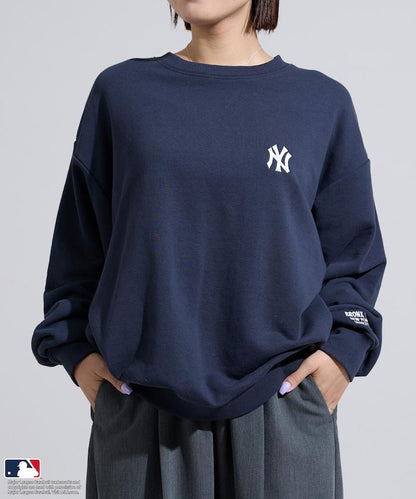 MLB 刺繡圓領衛衣