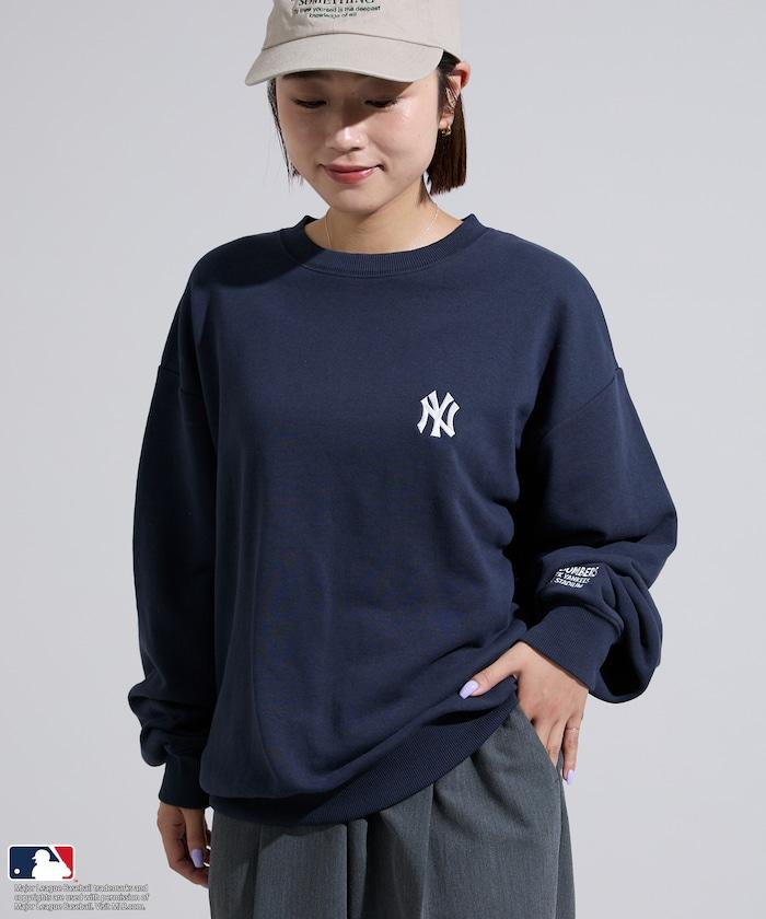 MLB 刺繡圓領衛衣