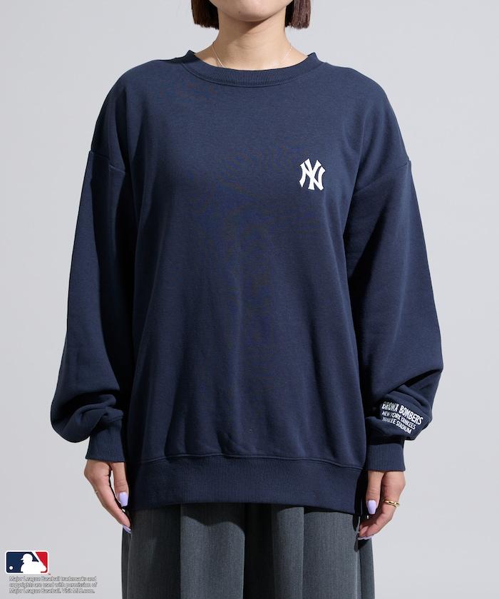 MLB 刺繡圓領衛衣