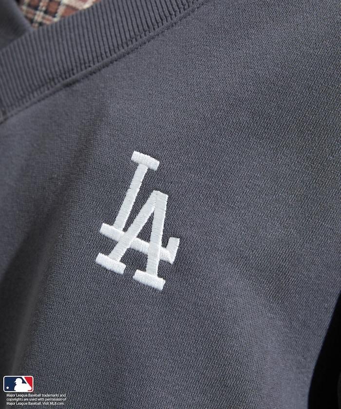 MLB V領背部標誌衛衣