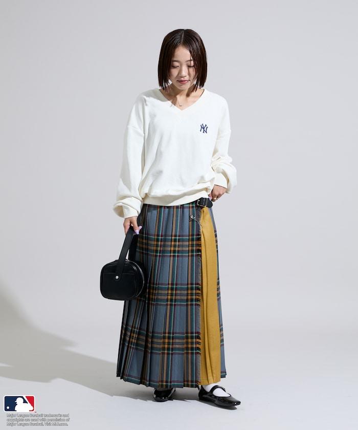 MLB V領背部標誌衛衣