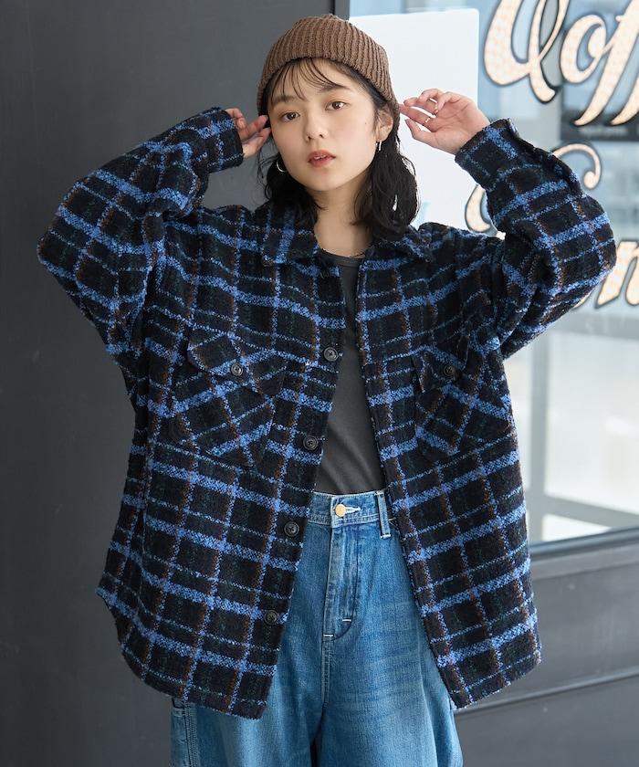 CPO格紋襯衫夾克