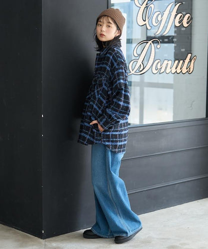 CPO格紋襯衫夾克