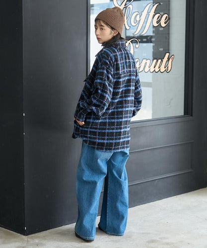 CPO格紋襯衫夾克