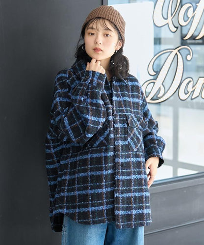 CPO格紋襯衫夾克