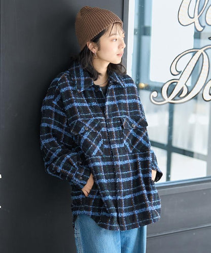 CPO格紋襯衫夾克